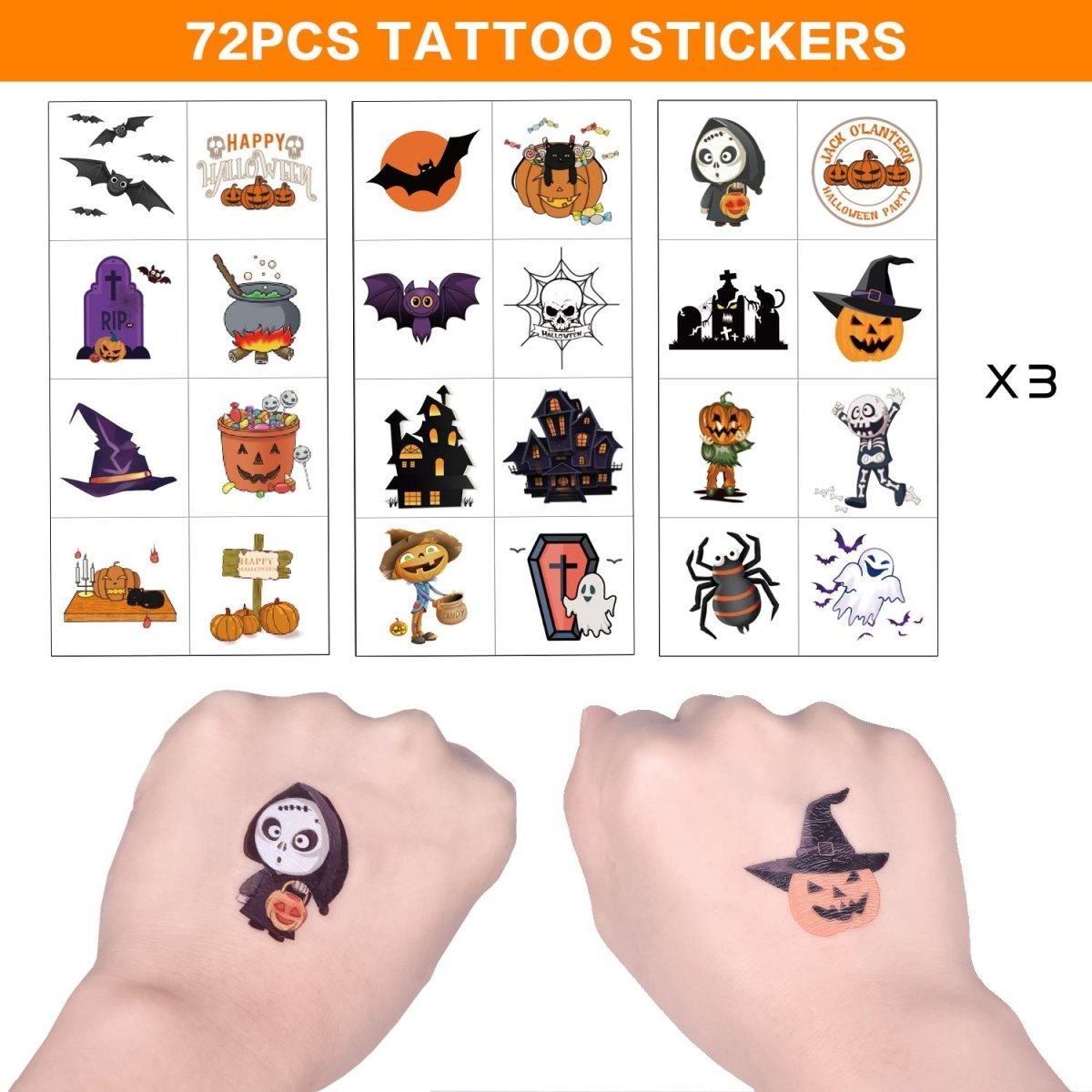 Halloween Stamps and Stickers - PopFun