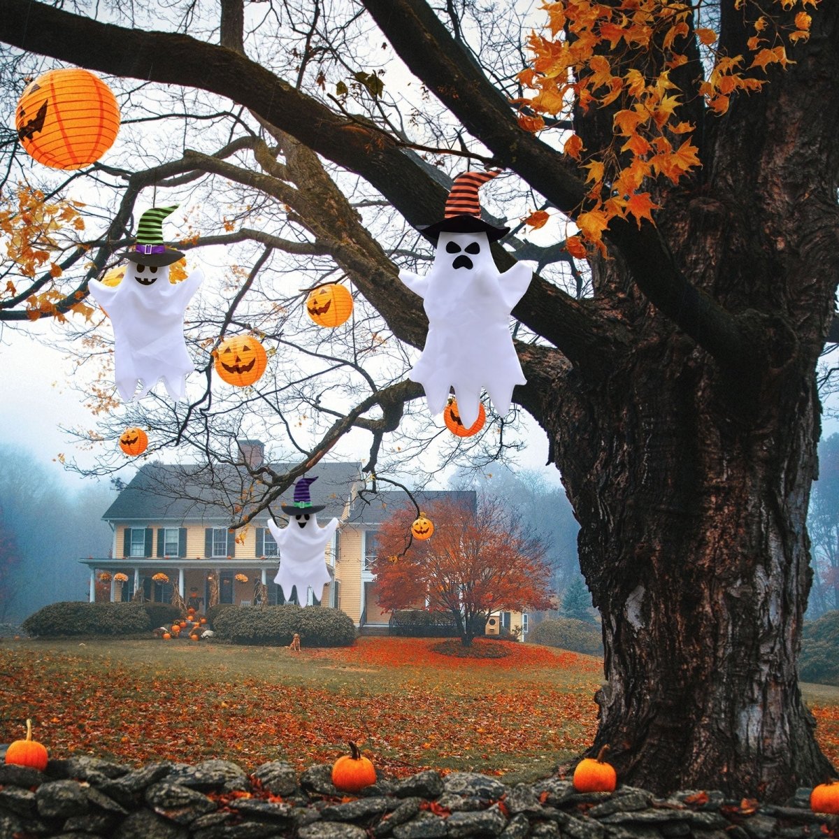 Cute Ghost Trio | PopFun