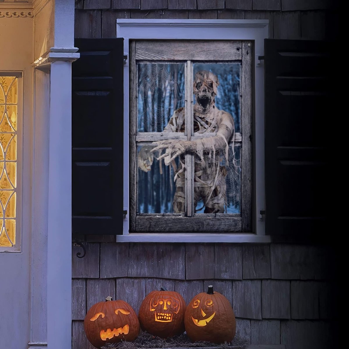 Halloween Indoor Decor Mummy Curtain - PopFun