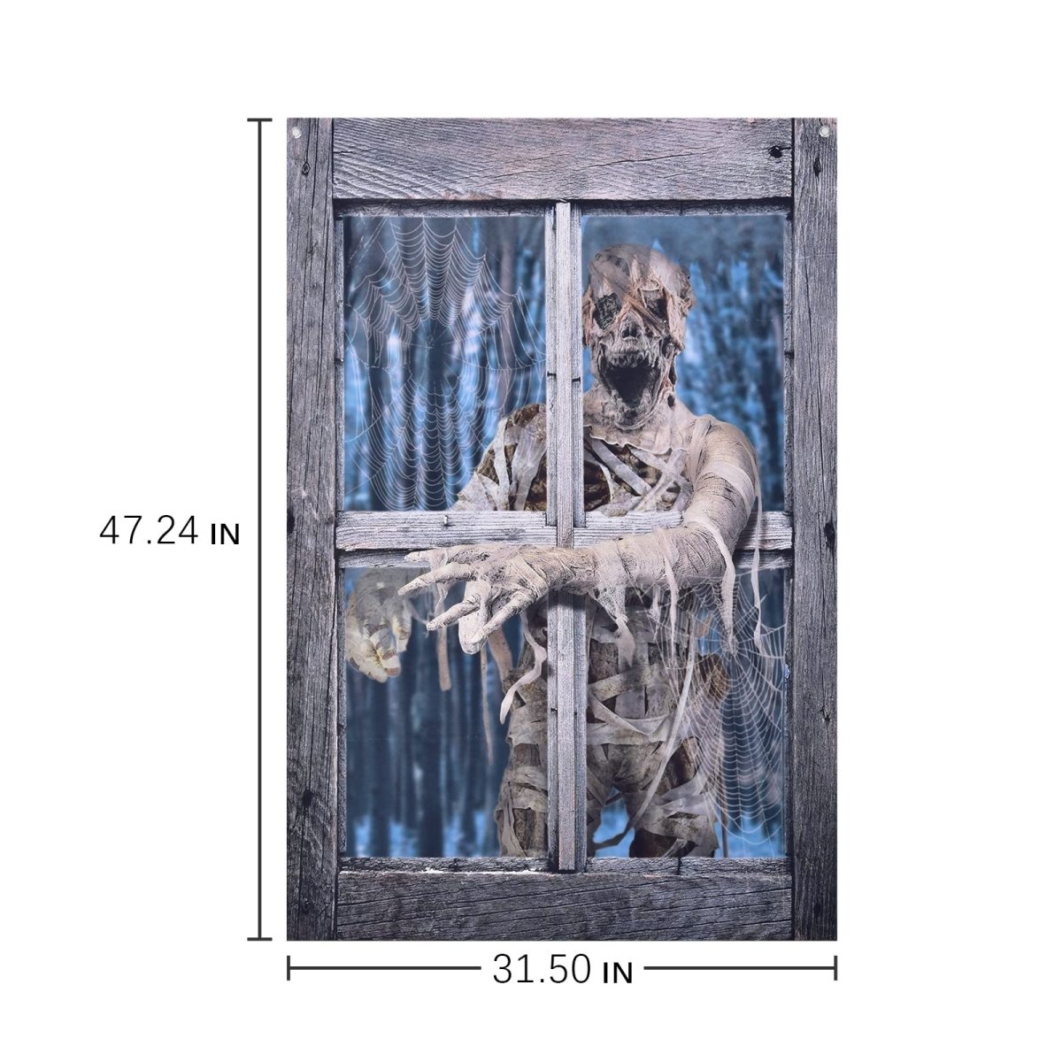 Halloween Indoor Decor Mummy Curtain - PopFun